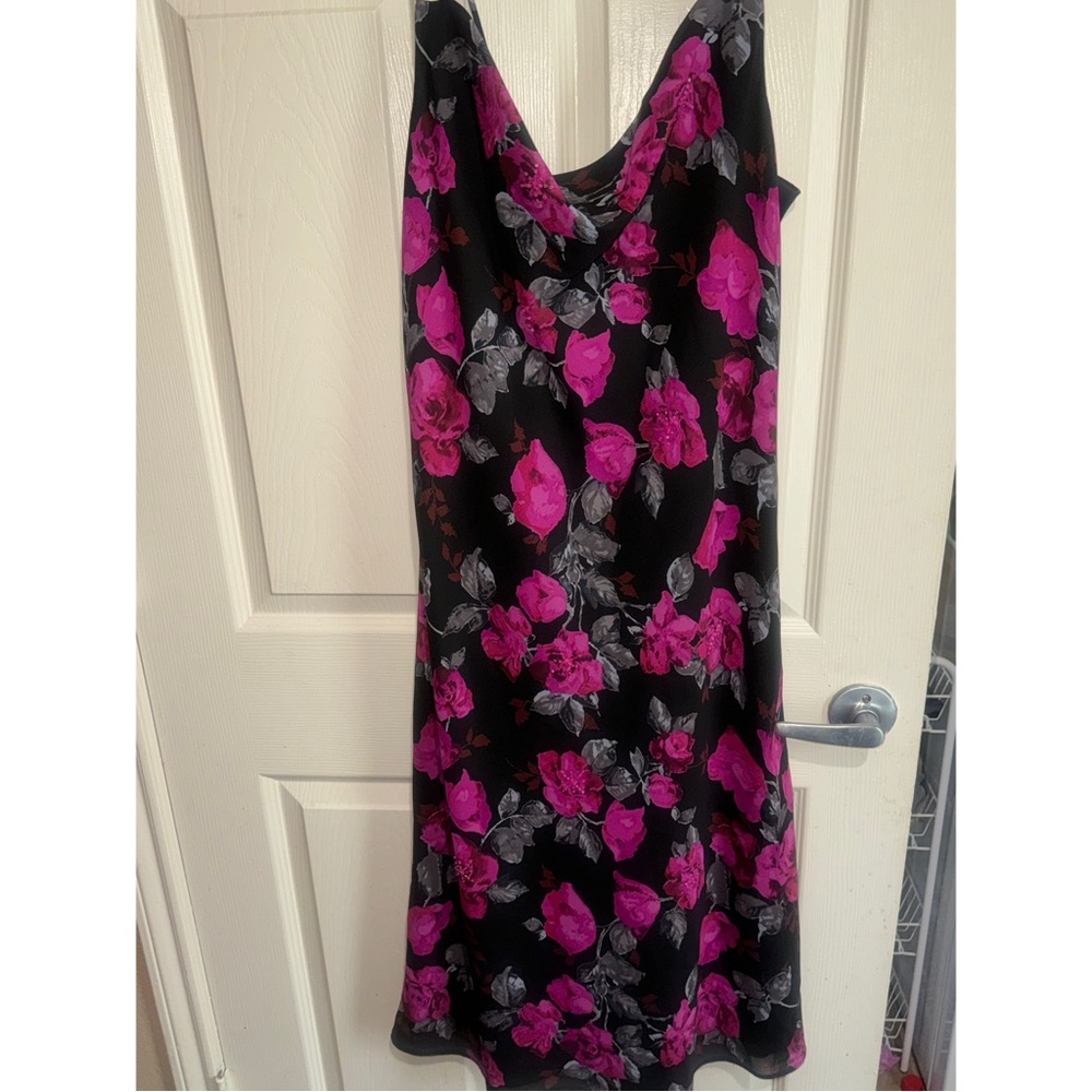 New York & Co floral beaded dress